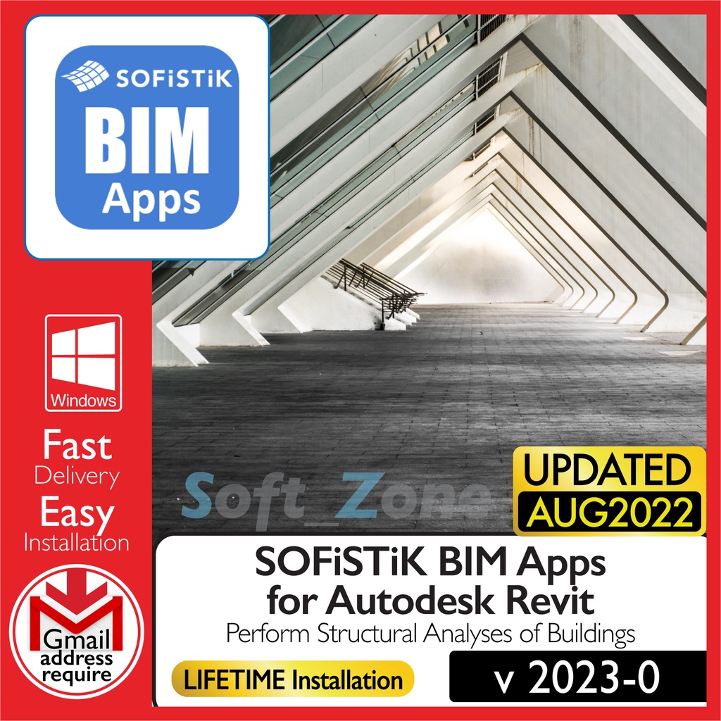 

SOFSTK BIM Apps 2023-0 fr Atdsk Rvt - Prfrm Strctrl Anlyss f Bldngs [WINDOWS x64] - Dgtl Dwnld
