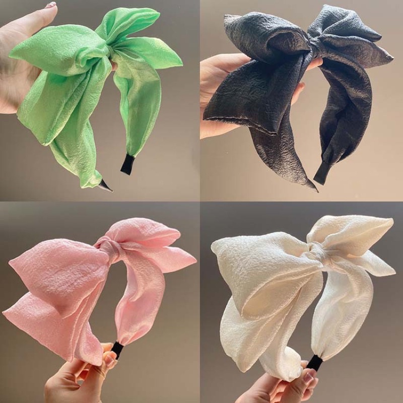 Bando -52 Womens Headband Twist Hairband Bow Knot Cross Cloth Hair Band