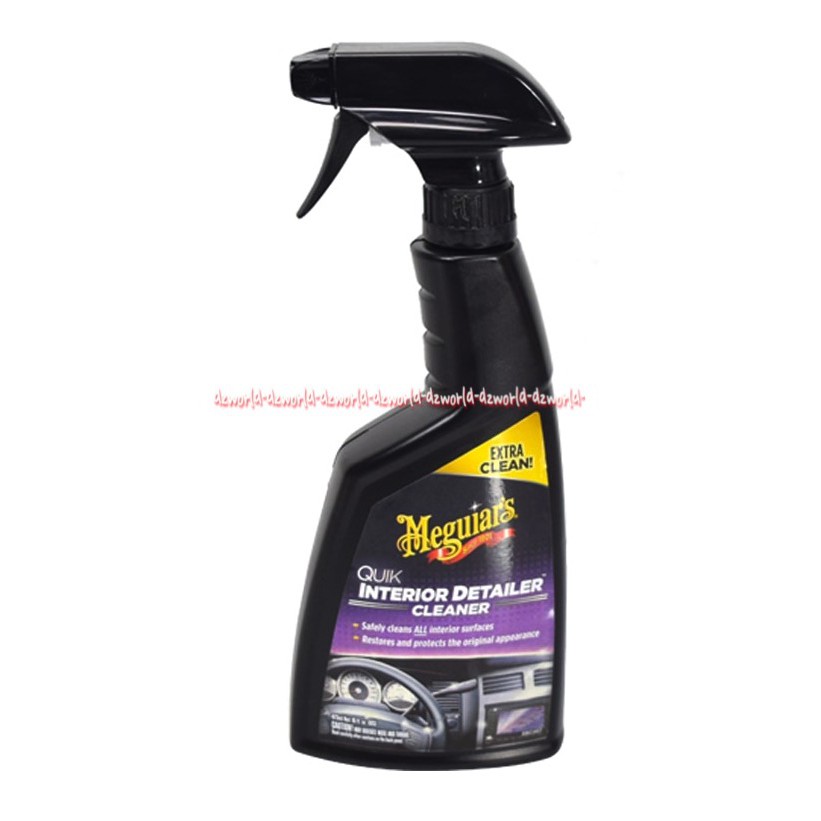 Meguiars Quik Interior Detailer Cleaner Pembersih Untuk Plastik Vinyl Karet Audio visual 473ml