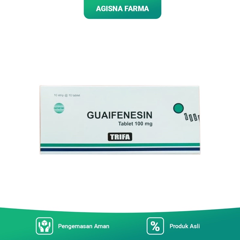 Guaifenesin tab perbox PT TRIFA