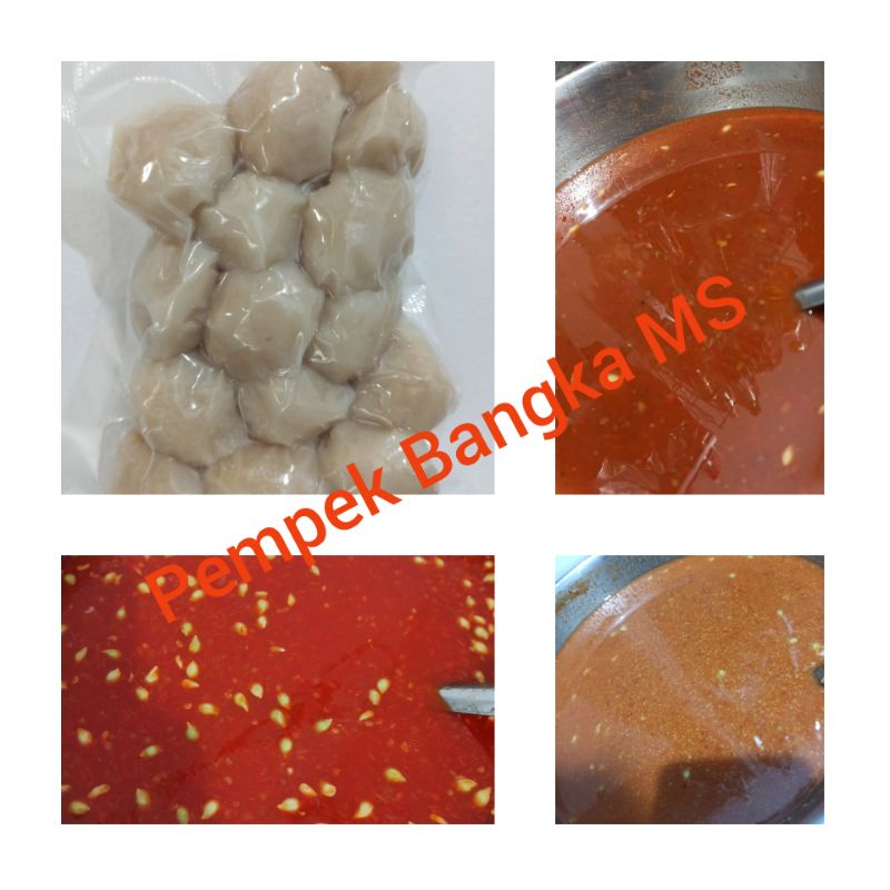 

Pempek bangka bulat MINI/engjan bangka asli ikan tenggiri/ isi 15pcs (frozen vacum)