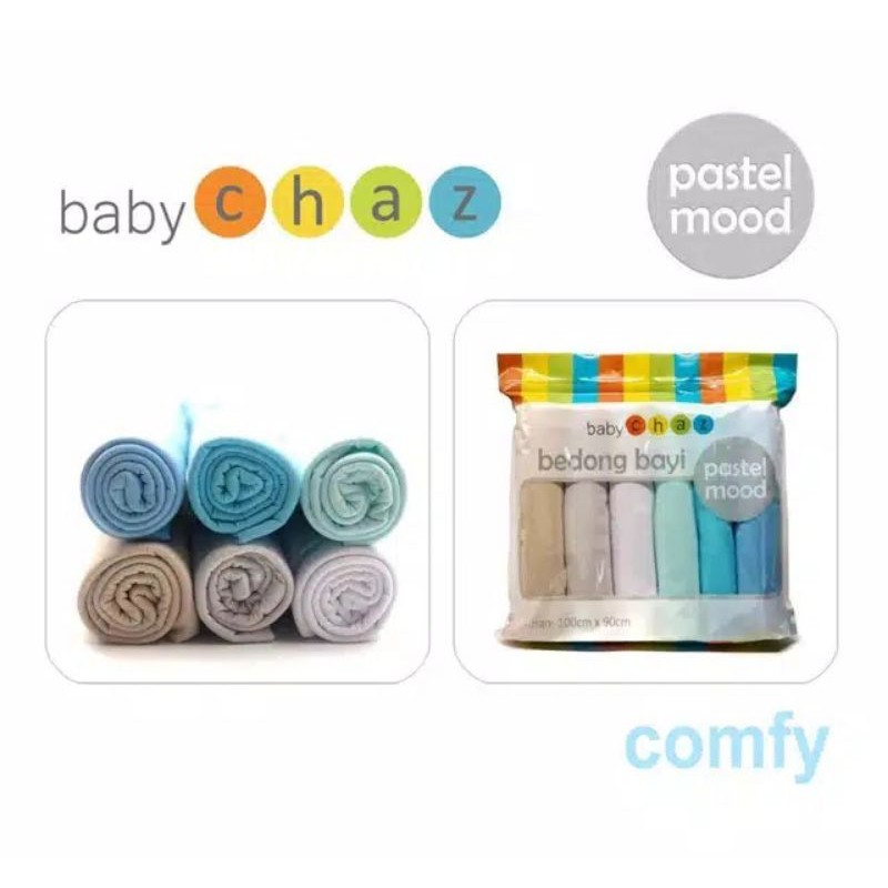 Bedong Baby Chaz Pastel