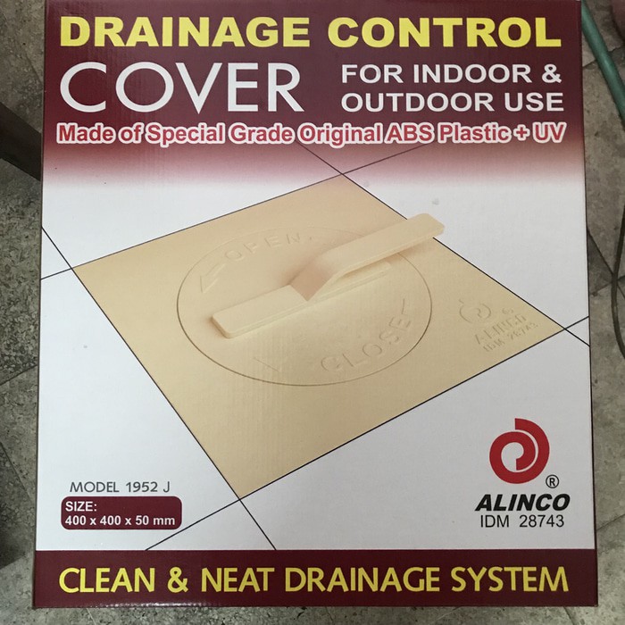 DRAINAGE CONTROL COVER ALINCO 40x40cm TUTUP SAPITANK 