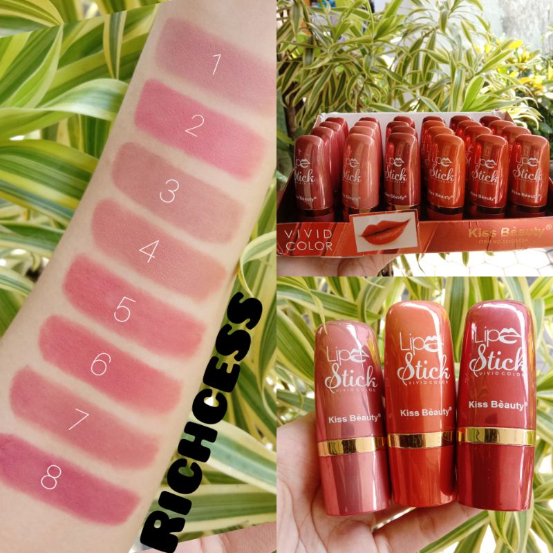 [BISA PILIH WARNA][ORIGINAL THAILAND] LIPSTIK MATTE COLOR KISS BEAUTY / ROMANTIC LIPMATTE