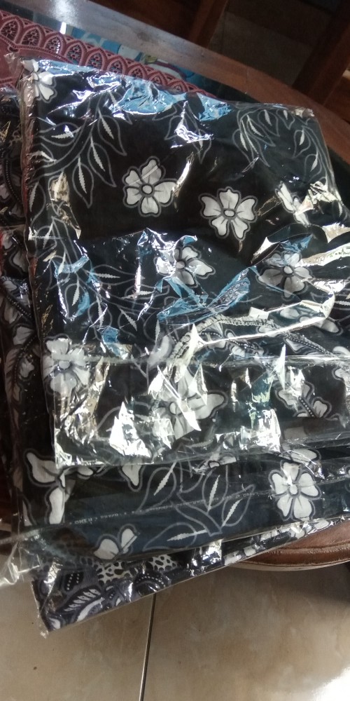 Batik Couple Keluarga Sania Ruffle Ori Ndoro Jowi Dnt Sekar Sogan Batik8