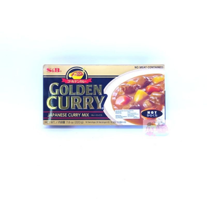 

(BAHAN MASAKAN) S&B GOLDEN CURRY SAUCE MIX HOT 220G