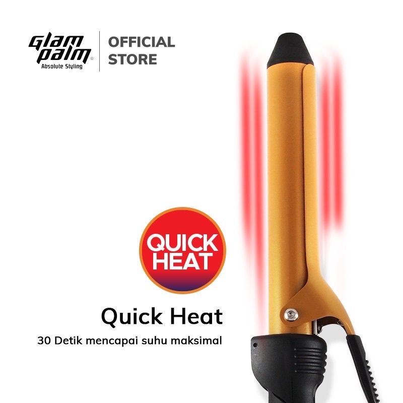 Glampalm Catokan Pengeriting Rambut / Curling Iron GP606CM