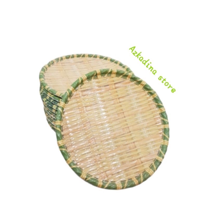 piring melamin motif rotan 9 inci