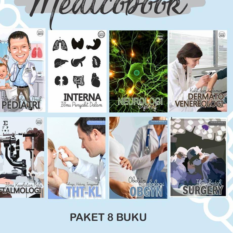 

[KODE TDKGP] PAKET LENGKAP MEDICOBOOK + BUBBLEWRAP (Include)
