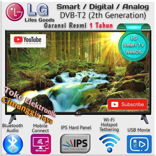 Spesial TV LED LG 43 INCH DIGITAL SMART terbaik