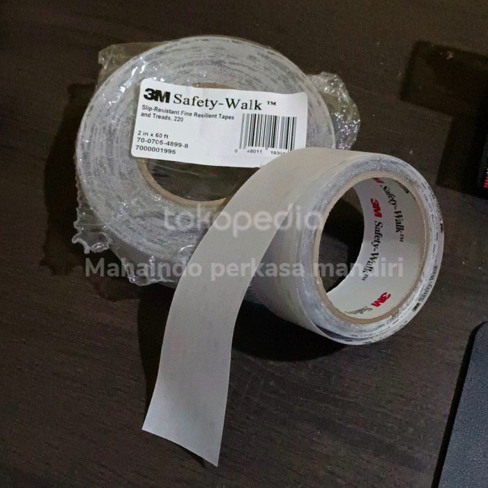 

Buruan Anti Slip Bening 3M Clear Safety Walk Tape Kamar Mandi 5Cm X 1Mtr Terlaris