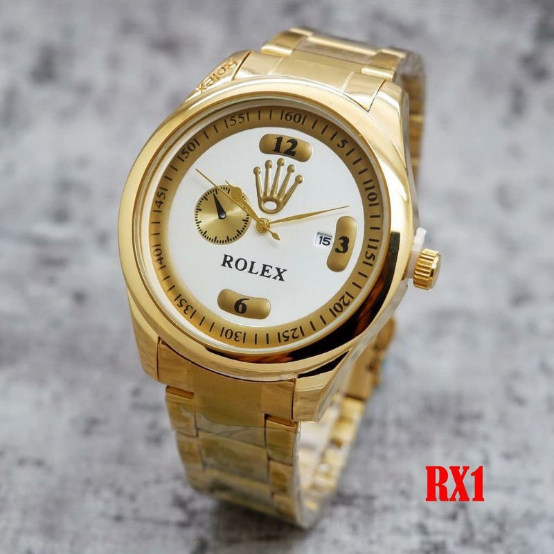 Jam Tangan ROLEX DAYTONA Tali Rantai [BISA COD] fas_arloji