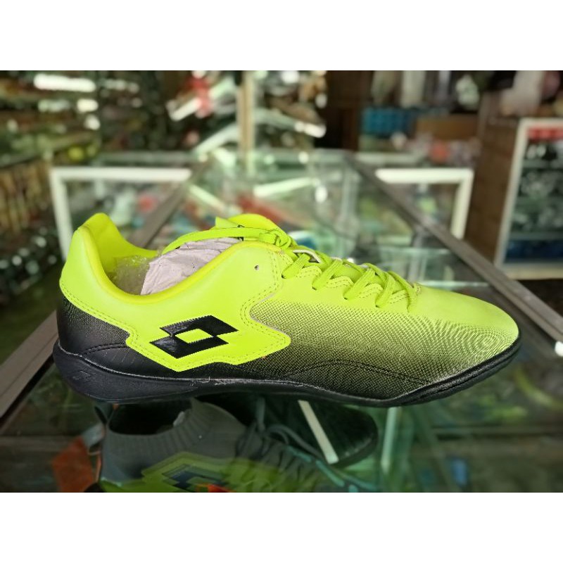 SALE Sepatu Futsal Lotto Severe IN Safety Yellow Original