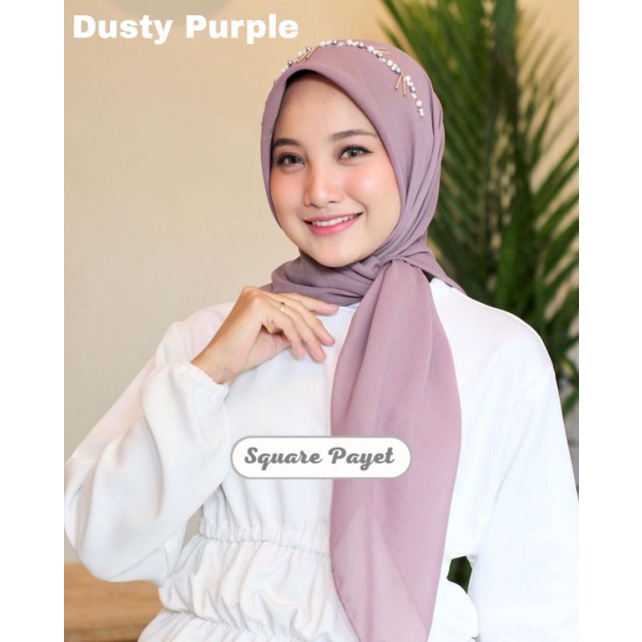 SEGI EMPAT PAYET / JILBAB PAYET / JILBAB MUTIARA / JILBAB BANDO / JILBAB TUNANGAN / HIJAB CANTIK