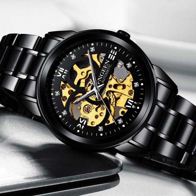 Jam tangan pria otomatis jam tahan air 100% ORIGINAL Jam tangan C9