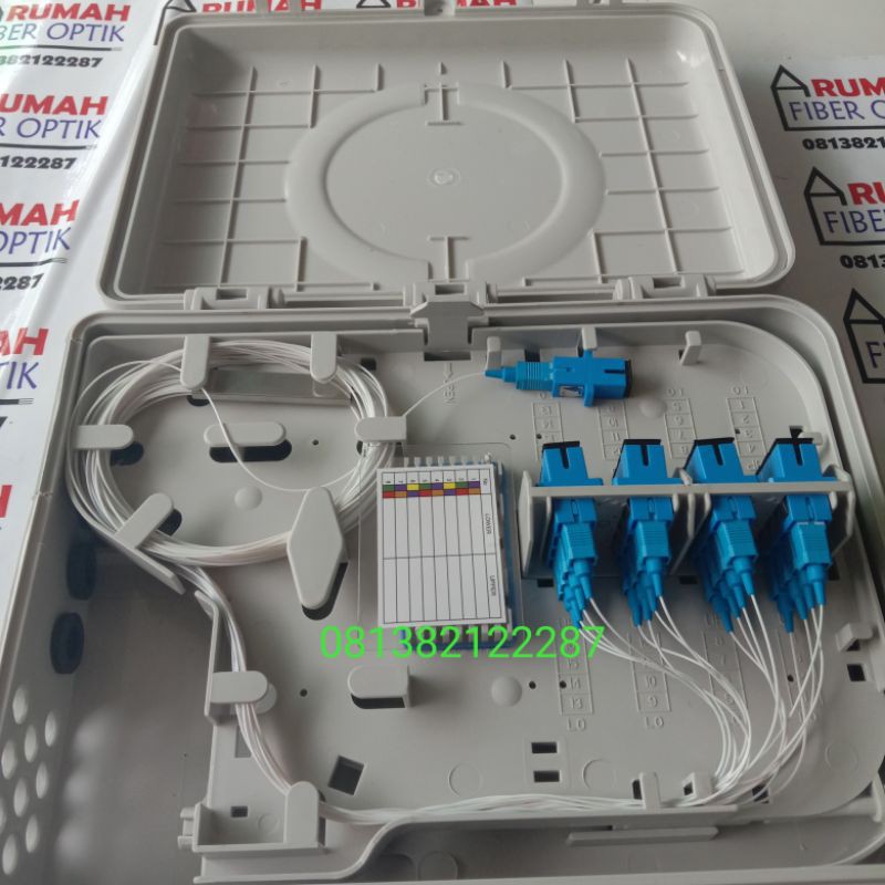 ODP 16core MDT lengkap spliter 1:16 SC UPC/odp 16 core mdt