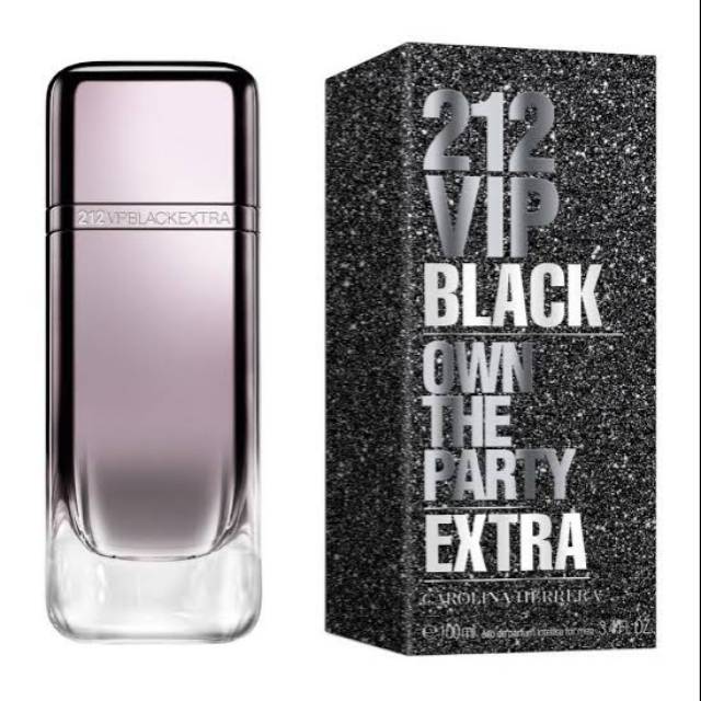 Original Parfum Carolina Herrera 212 VIP Black Extra Edp 100ml