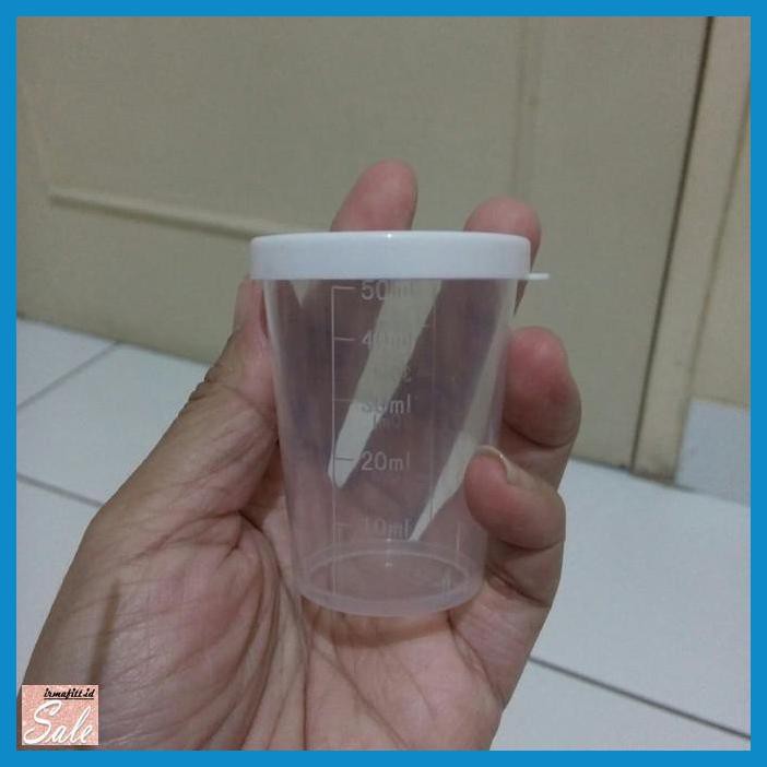 Jual Takargelas Gelas Takar 50ml Gelas Ukur 50ml Gelas Tes Urine Aslii Shopee Indonesia 3150