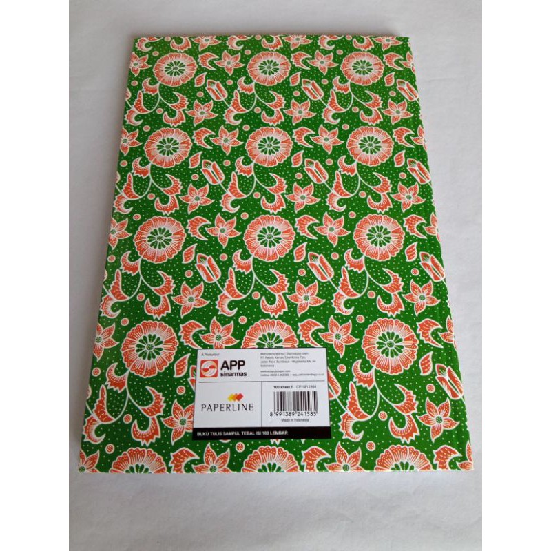 

buku folio F paperline 100 lembar