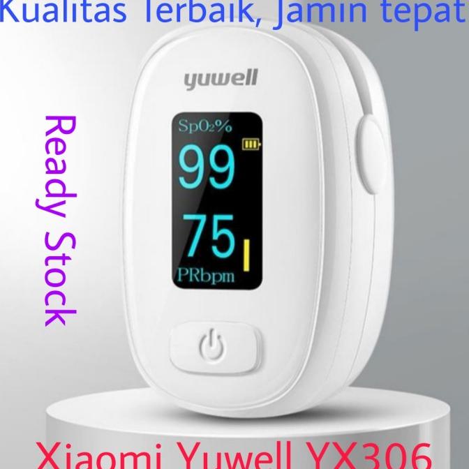 Oxymeter Yuwell Yx306 Fingertip Pulse Oximeter Alat Ukur Kadar Oksigen Termurah