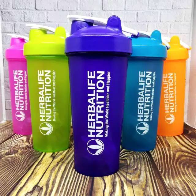 (1kg isi 4 ) 300g shaker Herbalife original neon jumbo botol Herbalife