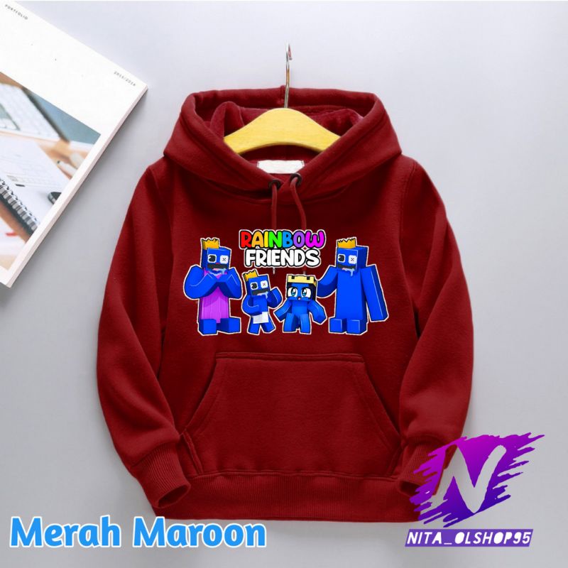 hoodie rainbow friends hoodie anak rainbow friends minecraft