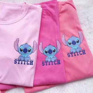  BAJU  KAOS  WANITA  STITCH LENGAN PANJANG LONGSLEEVE Shopee  