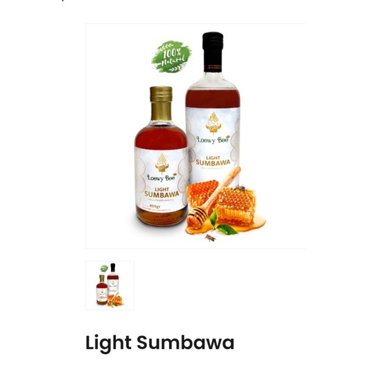 

Light Sumbawa Honey
