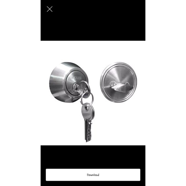 Dead Bolt  Kunci Tambahan DB 1 SOLID