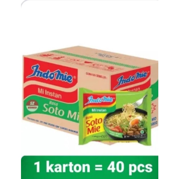 

indomie soto mie karton