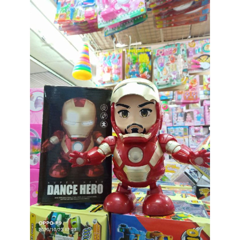 Robot dance IRONMAN/BUMBLEBEE/CAPATAI .A./IRONMAN DJ (1kg muat 3pcs)