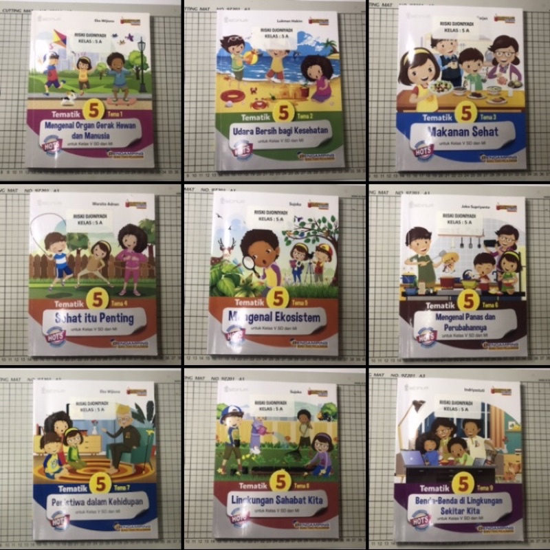 

buku preloved tematik kelas 5 sd platinum