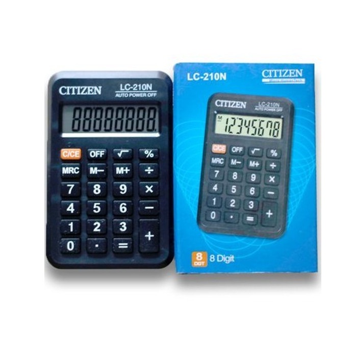 

Kalkulator CITIZEN Calculator Original LC-210N N75