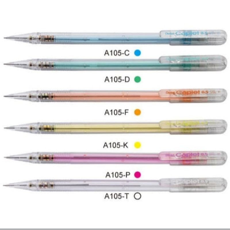 

Pensil Mekanik Pentel Caplet 0.5 mm