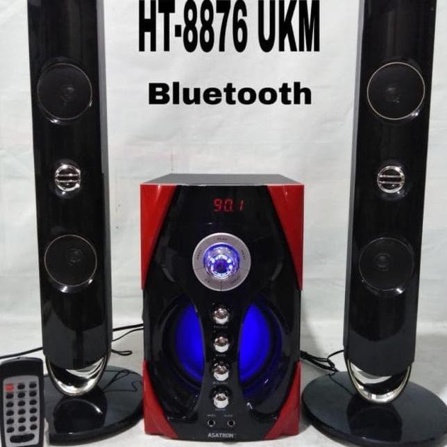 Speaker Aktif Home Teater Asatron Ht 8876 Ukm Ppr8Cfio3N
