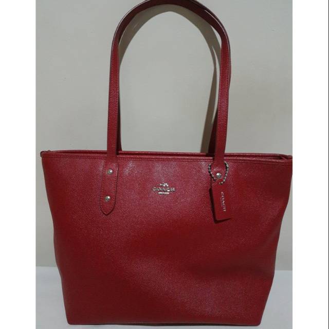 Coach city tote bag