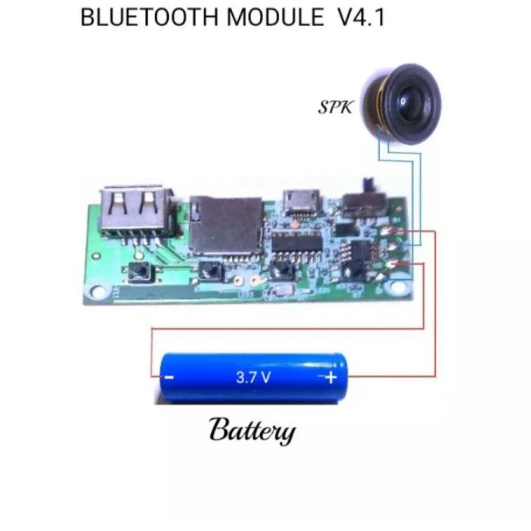 [39] Kit modul mp3 bluetooth + fm radio/pcb drive speaker bluetooth/modul spiker/mesin modul blutut/kit modul blutut lpis776
