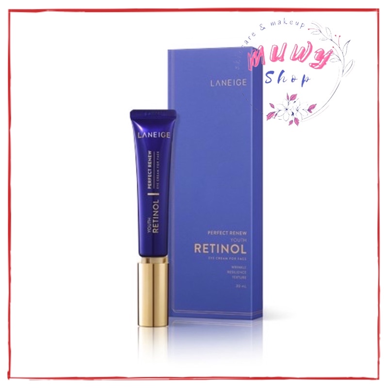 Laneige Perfect Renew Youth Retinol Eye Cream for Face 30ml