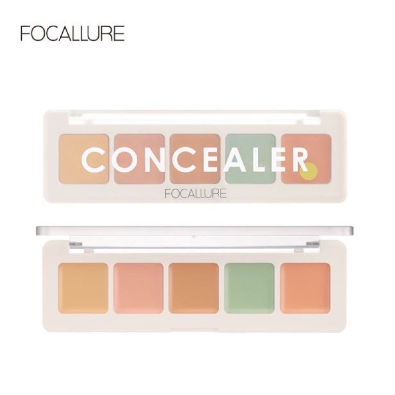 Focallure Color Palette Concealer Ringan Tahan Lama Anti Air FA172