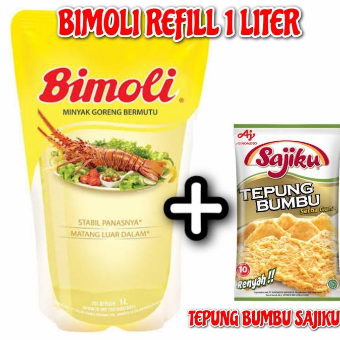 

{{{{}}] BIMOLI REFILL 1 LITER + TEPUNG BUMBU SAJIKU