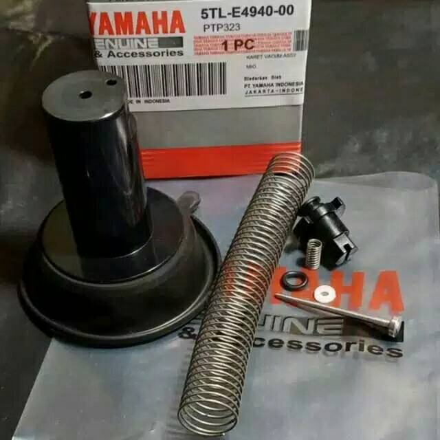 KARET VAKUM KARBURATOR KARBU ASSY JARUM YAMAHA MIO SPORTY SMILE SOUL FINO