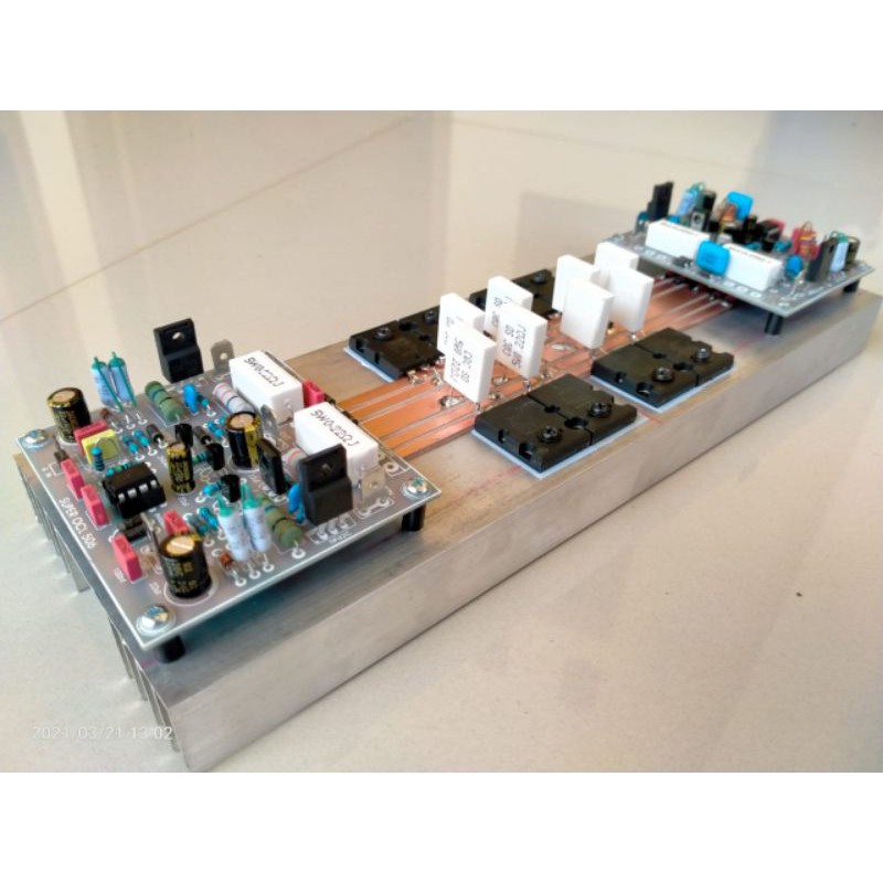 KIT DRIVER 506 +FINAL STEREO,1 HS,2CHANEL,2 CARAKTER,POWER AMPLIFIER HOME.HARGA PER PCS