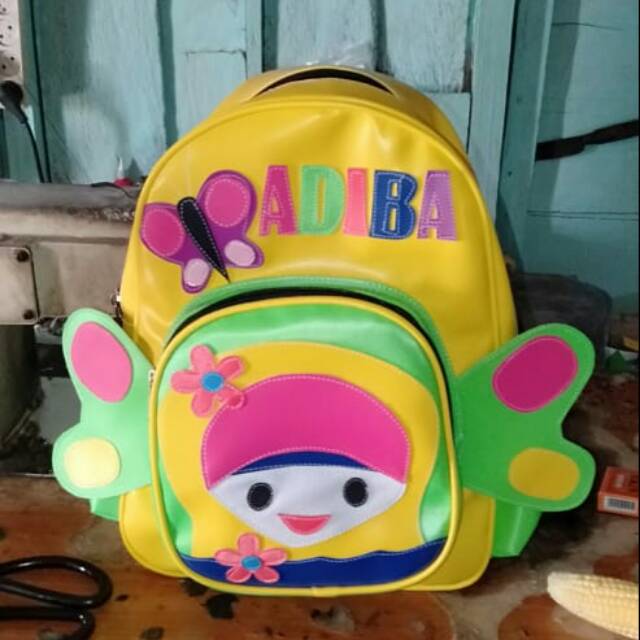 Tas karakter anak perempuan tk