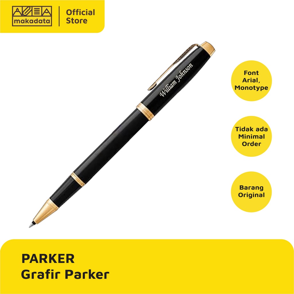 

JASA GRAFIR NAMA BOLPEN PARKER (1PCS) MURAH