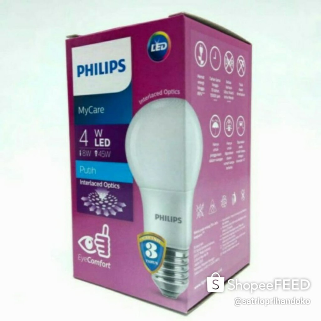 LAMPU LED PHILIPS 4 WATT