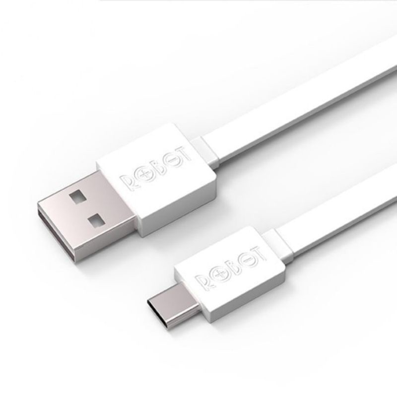 Kabel Data Micro USB Robot RDM100S 2A 100CM - White