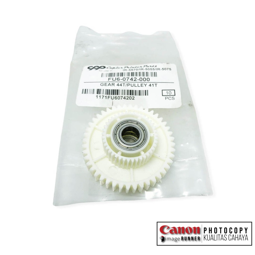 Gear Pulley 44T/41T Mesin Fotokopi Canon IR 6570/5075 FU6-0742-000 CPP