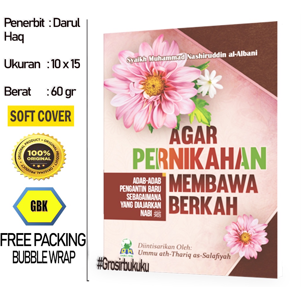 Buku Saku Agar Pernikahan Membawa Berkah - Darul Haq