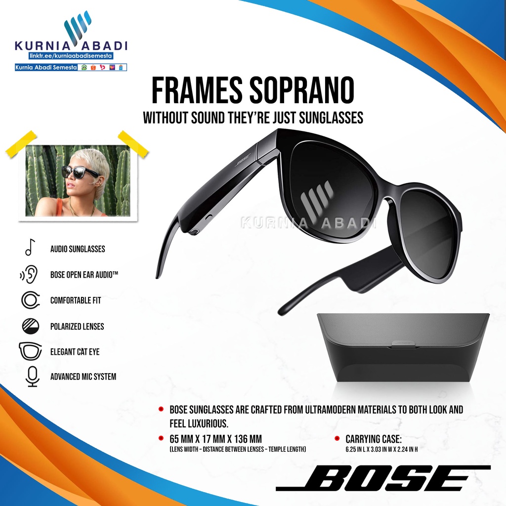 BOSE Frames Soprano Audio Sunglasses