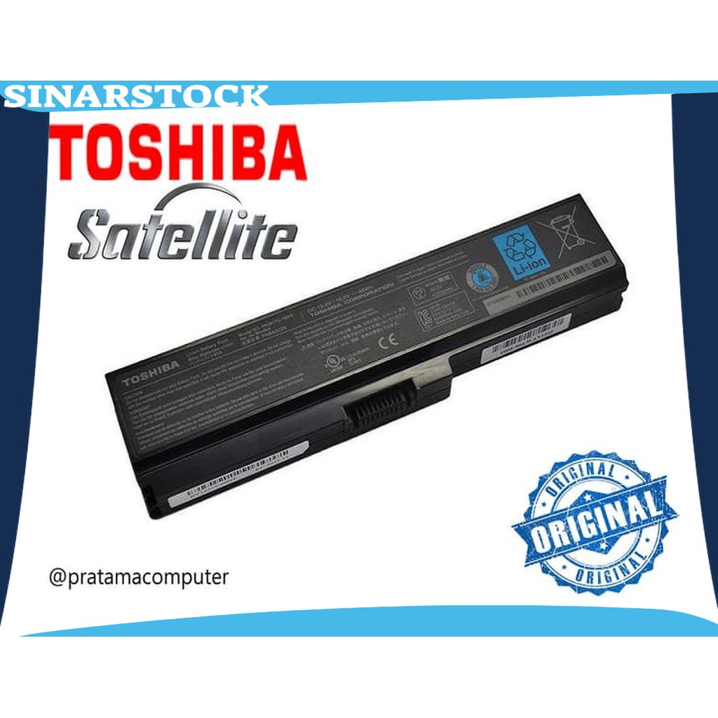 Original Baterai Laptop Toshiba Satellite L630 - L635 - L640S Series